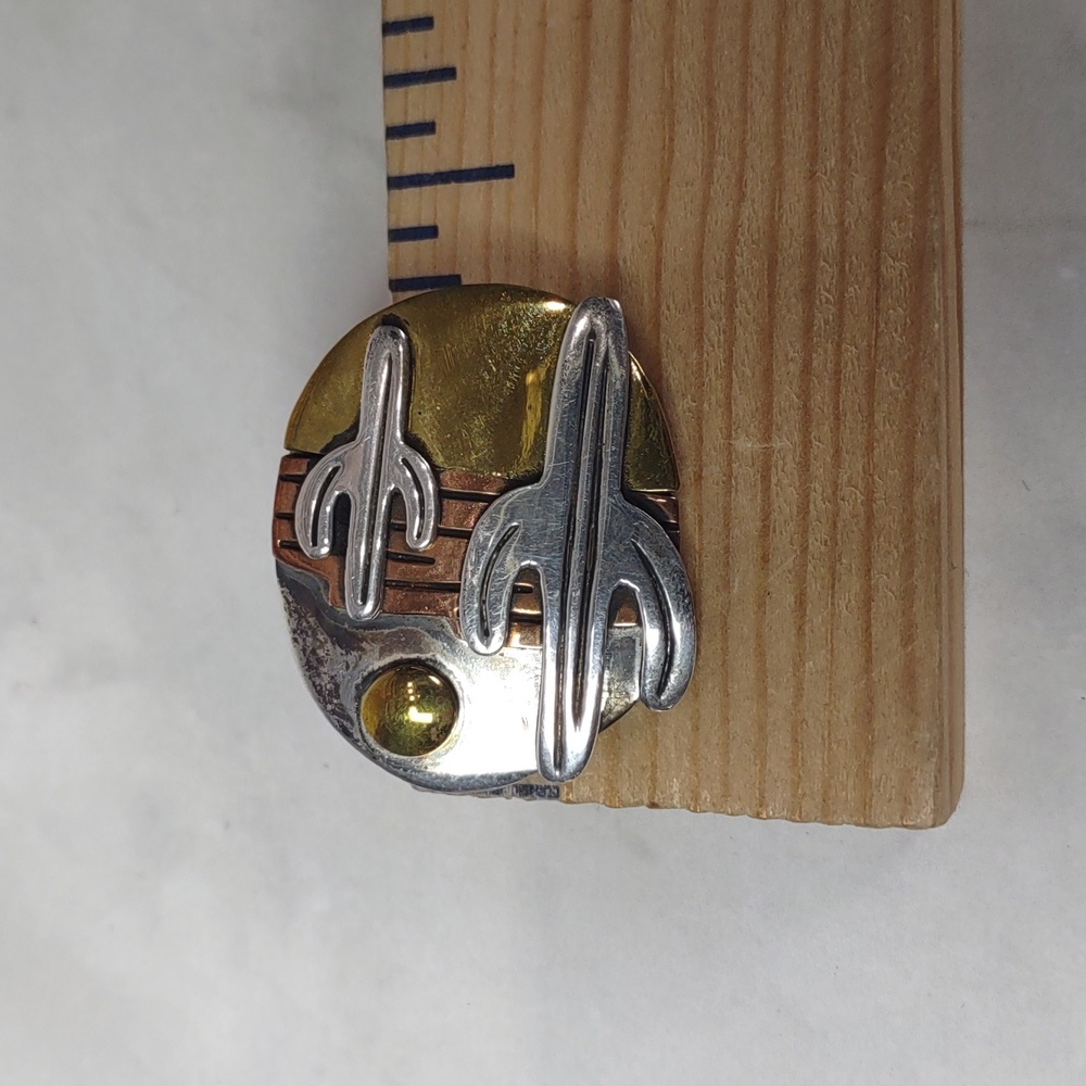 Far Fetched "Cactus Sunrise" Pin - Picture 4 of 4